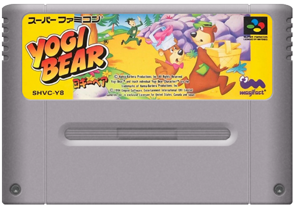 Yogi Bear media 6 for Super Famicom